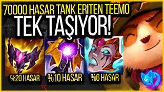  70000 HASAR TANK ERİTEN TEEMO '' NASUS'A TASMAYI TAKIYOR '' 