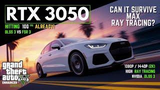 RTX 3050 Laptop Takes GTA V Enhanced to NEXT LEVEL! | 1080p vs 1440p, DLSS, FSR 3!