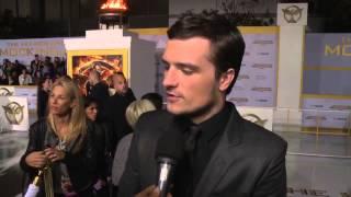 Josh Hutcherson at the 'Mockingjay: Part 1' LA Premiere