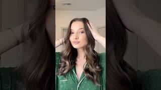 Straightener curls for beginners #flatironcurls #hairtok #tutorial