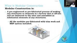 Webinar 10 The Role of BIM in Modular Construction