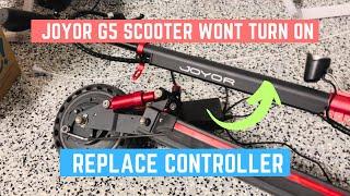 Replacing a 48v Scooter Controller and Display - Joyor G5