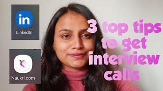 HOW TO GET INTERVIEW CALLS |Job Switch