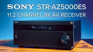 Sony STR-AZ5000ES 11.2 Channel 8K AV Home Theater Receiver - The Best Bang for Your Buck AVR?! 