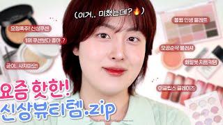 신상꿀템많음️ 요즘 핫한! 신상뷰티템 모음.zip (VDL 하이커버 vs 퍼펙팅쿠션, 웨이크메이크 헬시코랄블러링 팔레트, 데이지크 머메이드, 이글립스 듀글레이즈 틴트)