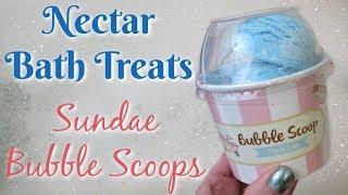 Nectar Bath Treats   Ocean Breeze Bubble Scoops Demo!