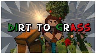 Minecraft Dirt to Grass | Hypixel Skyblock