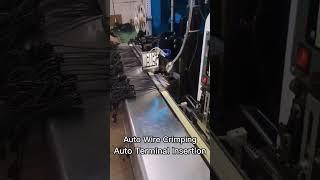 Why to use automatic wire harness processing - wire crimping machine - terminal insertion machine