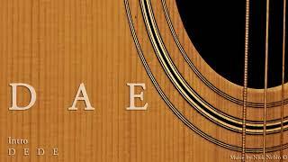 Acoustic Rock Guitar Backing Track D A E