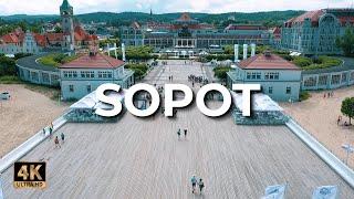 Sopot z drona | Lato 2022 | LECE W MIASTO™ [4k]