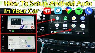 How To Setup Android Auto In Your Car - Honda Odyssey