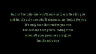 I'm The Only One - Melissa Etheridge Lyrics [on screen]