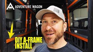 Adventure Wagon Install DIY Day 1 – A-Frame