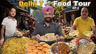 Famous street food in North Delhi | Kachori , Multani Biryani , Chaat , Lassi