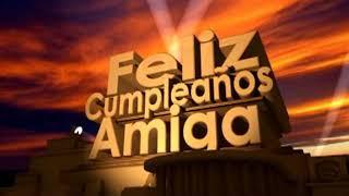 feliz cumpleaños Amiga