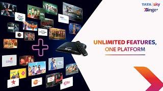 Tata Sky Binge Plus | One Smart Set top Box | Binge Plus All Features Only At  Rs. 2499/-