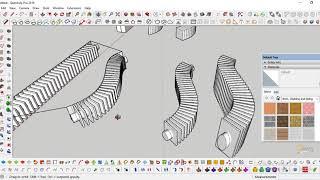 SketchUp Tutorial : Bending Shapes Along Curve