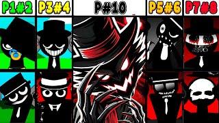 All Phases in Incredibox Sprunki! Phase 2 VS Phase 3 VS Phase 4 VS Phase 5 VS Phase 6 VS Phase 7-10