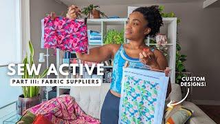 The BEST activewear fabric suppliers, ft. a DISCOUNT