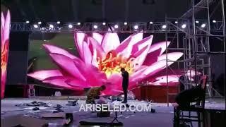 HD P3.9 stage high resolution led display indoor rental led screen panel, Die Casting Cabinet Stage