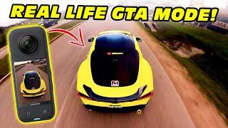 HOW TO MAKE INSANE GTA CAR SHOTS - Insta360 X3