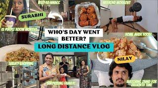 SURABHI vs NILAY | Long Distance Vlog | #goodgenevlogs #couplevlog