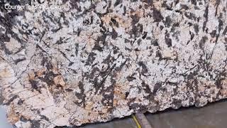 Gold Granite Slab for Countertops NYC