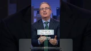 Trump & The Press #lastweektonight