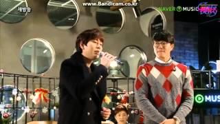 141210 규현(KYUHYUN) sings 두사람(two people) on Winter wonderland