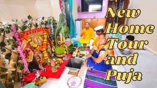 My New Home Tour and Griha Pravesh and Satyanarayan Ji Puja || New House || New Place || New Bombay