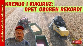 KRENUO I KUKURUZ 2024: OPET OBOREN REKORD! ; MAIZE ALSO STARTED: THE RECORD WAS BROKEN AGAIN!