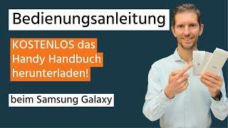 Samsung Handy Bedienungsanleitung kostenlos herunterladen – So einfach geht’s!