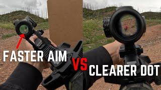 Prism VS Red Dot - Reticle Clarity, Speed & Parallax