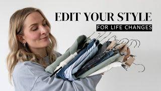 How to edit your style for life changes in 5 steps