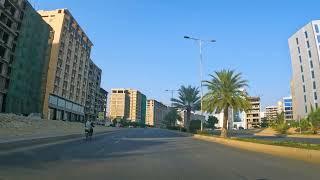 Bahria Town Karachi | Midway Commercial Driving Tour | Car Drive | 4K