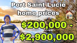 Updated Home PRICES in PORT ST. Lucie Florida. Prices from $200k to $2,900,000