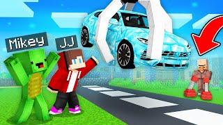 Why Villager Steal Mikey & JJ Diamond Car in Minecraft? (Maizen)