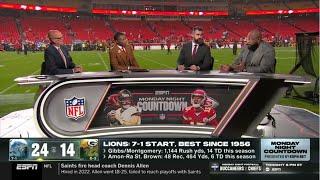 Monday Night Countdown | No question Lions are the best team in NFC after win over Packers - Swagu