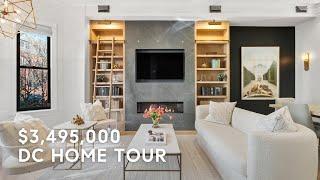 Luxury Living in Dupont Circle | Stunning Renovated Victorian Townhome Tour