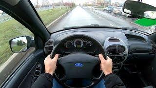 2012 LADA KALINA SPORT POV TEST DRIVE