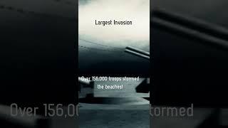 Largest Invasion #shorts #dday80 #militaryequipment #worldwar2  #music #relaxing #calming #sounds