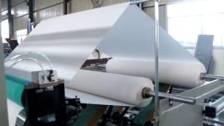 Large size toilet tissue paper jumbo roll slitting machine