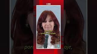 CRISTINA KIRCHNER: "MILEI ES UN PERSONAJE MUY PINTORESCO"