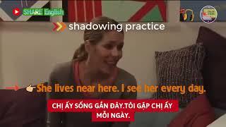 Shadowing practice  -  | English Conversation 2 | SHARE ENGLISH