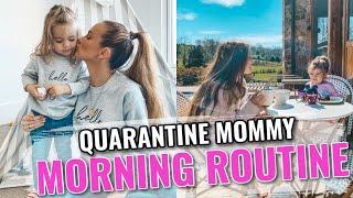 Mommy Morning Routine in Quarantine | Angela Lanter