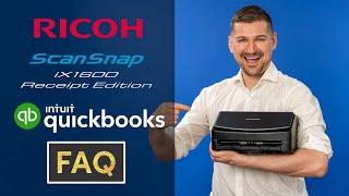  ScanSnap iX1600 Receipt Edition FAQ: Answering YOUR Questions! 