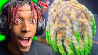 Reacting To DREADLOCK Hairstyles Compilation! PT. 3