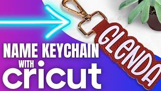 How to make a DIY keychain with your name on it with Cricut!