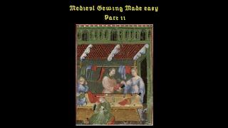 Medieval Sewing Made Easy  - Back Stitch