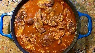 How to make Gheymeh Bademjoon- Eggplant Stew ...طرز تهیه قیمه بادمجان